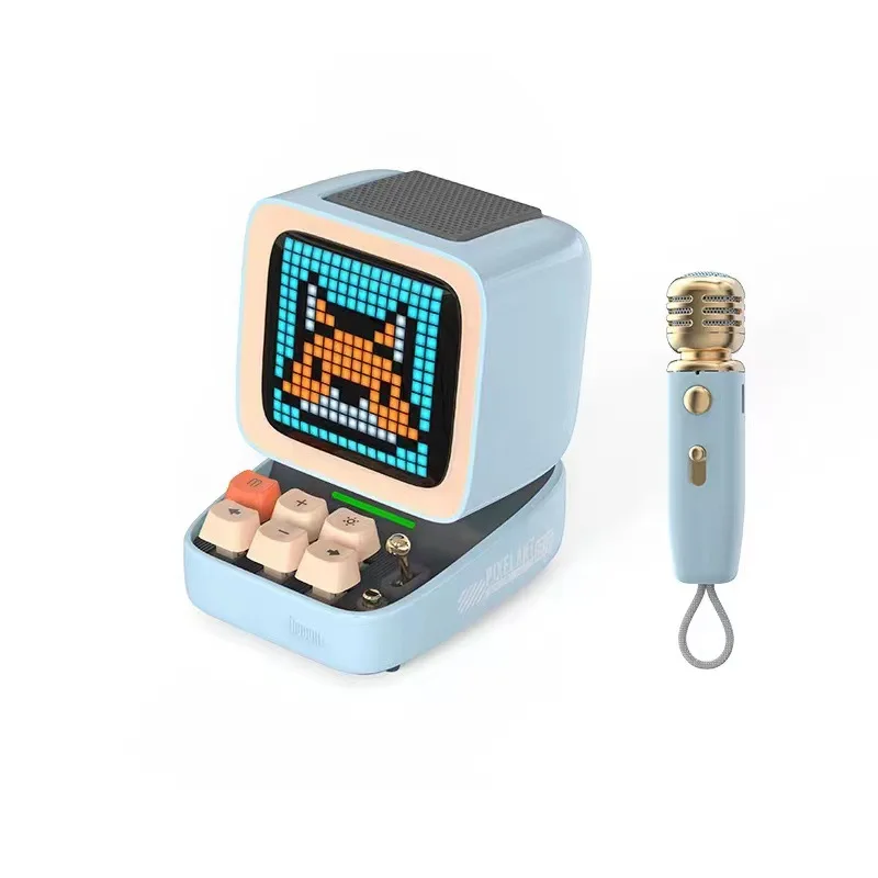 Dot Tone DIVOOMDitooMic Desktop Desktop Computer Audio Bluetooth Speaker Mini Portable Home KTV
Dot Tone DIVOOMDitooMic Desktop Desktop Computer Audio Bluetooth Speaker Mini Portable Home KTV