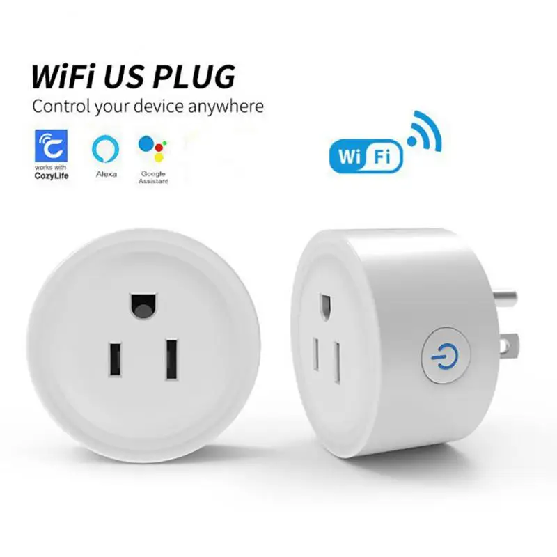10A US Plug WIFI Wireless Remote Socket Smart Timer Plug Voice Control US Home Fire Retardant PC Smart Power Socket Electrical
10A US Plug WIFI Wireless Remote Socket Smart Timer Plug Voice Control US Home Fire Retardant PC Smart Power Socket Electrical