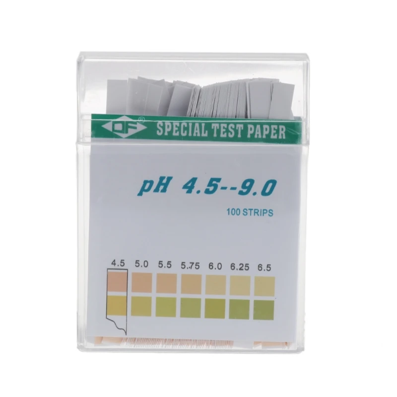 100 Strip 4,5-9 PH индикаторная бумага для щелочей и кислот Water Saliva лакмусовый тест Kit
100 Strip 4,5-9 PH индикаторная бумага для щелочей и кислот Water Saliva лакмусовый тест Kit