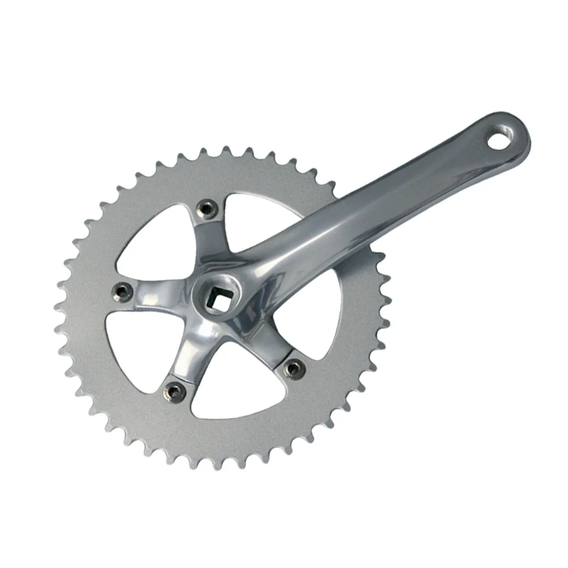 Crown 44 Teeth Bicycle Crankset Fixie 110 BCD Chainring Crank Speed Bike Crank Set 170mm Square Connecting Rods for Racing BIke
Crown 44 Teeth Bicycle Crankset Fixie 110 BCD Chainring Crank Speed Bike Crank Set 170mm Square Connecting Rods for Racing BIke