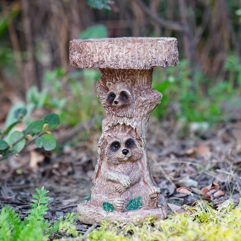 Resin Raccoon Birdbath Antique Garden Bird Bath Fountains Raccoon Statue Ornament Table Centerpiece For Home Garden Yard De R3n6
Resin Raccoon Birdbath Antique Garden Bird Bath Fountains Raccoon Statue Ornament Table Centerpiece For Home Garden Yard De R3n6