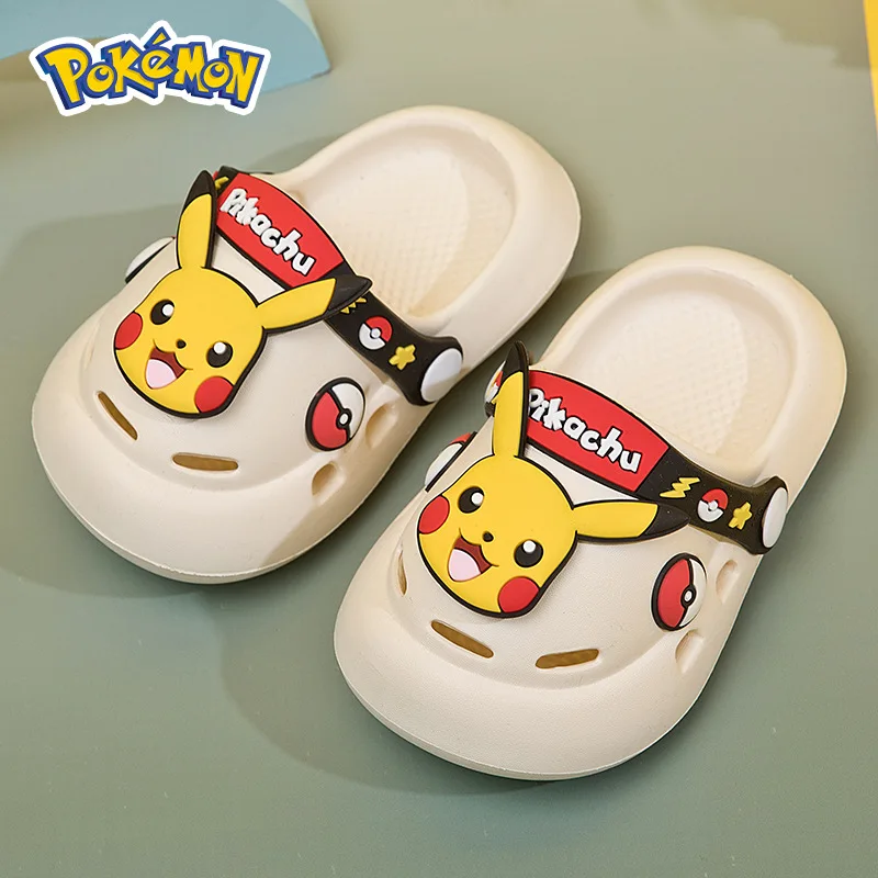 Anime Pokemon Hole Shoes Pikachu Summer Slippers Children Non-Slip Slippers Indoor Cartoon Cute Beach Shoes Sandals Kids Gift
Anime Pokemon Hole Shoes Pikachu Summer Slippers Children Non-Slip Slippers Indoor Cartoon Cute Beach Shoes Sandals Kids Gift