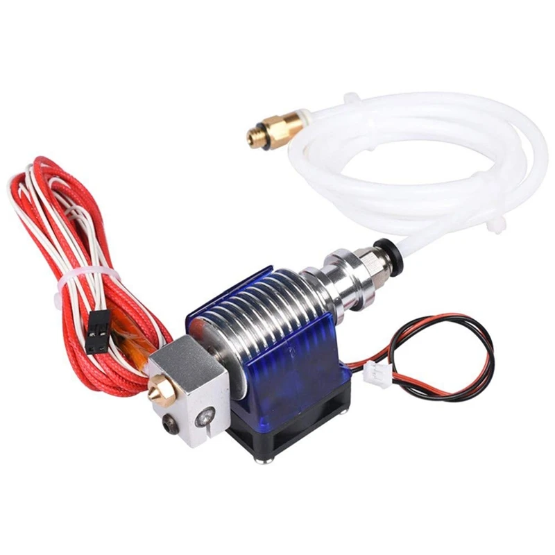 3D Printer Accessories Full Metal V6 J Head Hotend Extruder Hotend 1.75Mm Kit,Suitable For 3D Printer (12V) 0.4Mm Nozzle 
3D Printer Accessories Full Metal V6 J Head Hotend Extruder Hotend 1.75Mm Kit,Suitable For 3D Printer (12V) 0.4Mm Nozzle