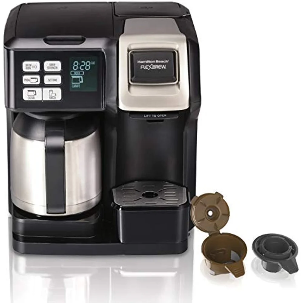 2-полосная Кофеварка Trio, совместима с подставками K-Cup или основаниями, комбинированная, одноместная и полноценная термоварка 10c
2-полосная Кофеварка Trio, совместима с подставками K-Cup или основаниями, комбинированная, одноместная и полноценная термоварка 10c