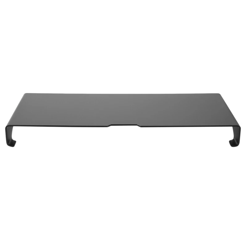 

Black 490X215X50MM Monitor Stand Laptop, Computer, IMac, PC, Printer, Desktop Ergonomic Aluminum Alloy Monitor Stand