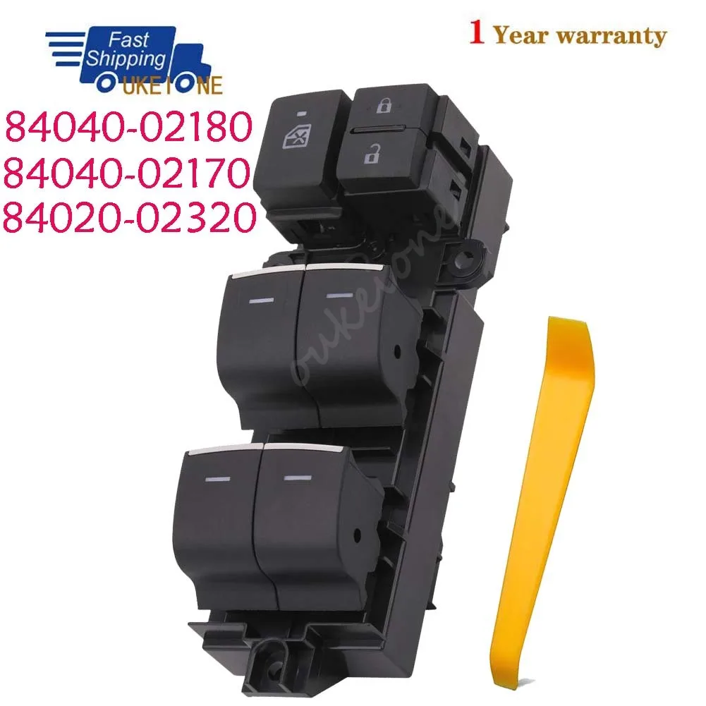 84040-02170 84020-02320 84040-02180 Для Toyota RAV4 XA50 CHR 2019-2021 Главный переключатель стеклоподъемника с электроприводом для водительской стороны
84040-02170 84020-02320 84040-02180 Для Toyota RAV4 XA50 CHR 2019-2021 Главный переключатель стеклоподъемника с электроприводом для водительской стороны