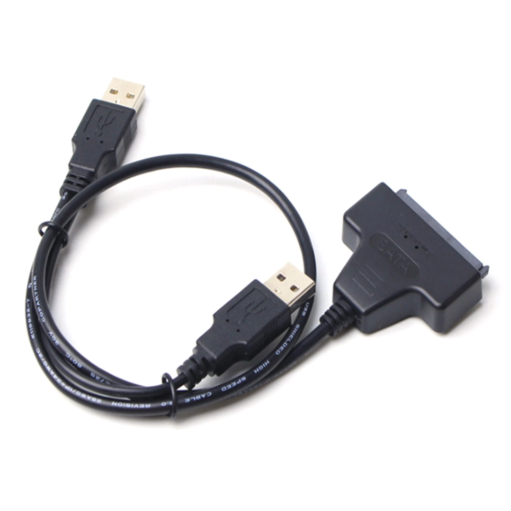Кабель-адаптер USB2.0 к SATA, Кабель-адаптер 2,5 дюйма для жесткого диска, кабель с двумя головками USB2.0 к SATA, кабель передачи данных
Кабель-адаптер USB2.0 к SATA, Кабель-адаптер 2,5 дюйма для жесткого диска, кабель с двумя головками USB2.0 к SATA, кабель передачи данных