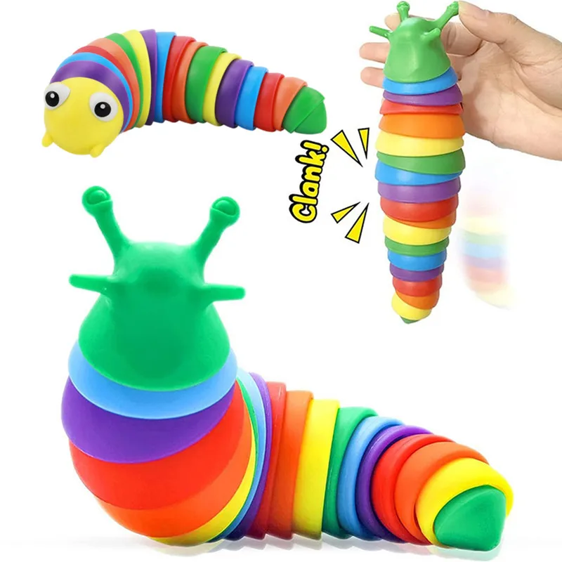 Flexible Fingertip Sensory Montessoris Toy Antistress Squirming Slug Autism Toys Autism Chiledren Gift Decompression Slug Cute
Flexible Fingertip Sensory Montessoris Toy Antistress Squirming Slug Autism Toys Autism Chiledren Gift Decompression Slug Cute