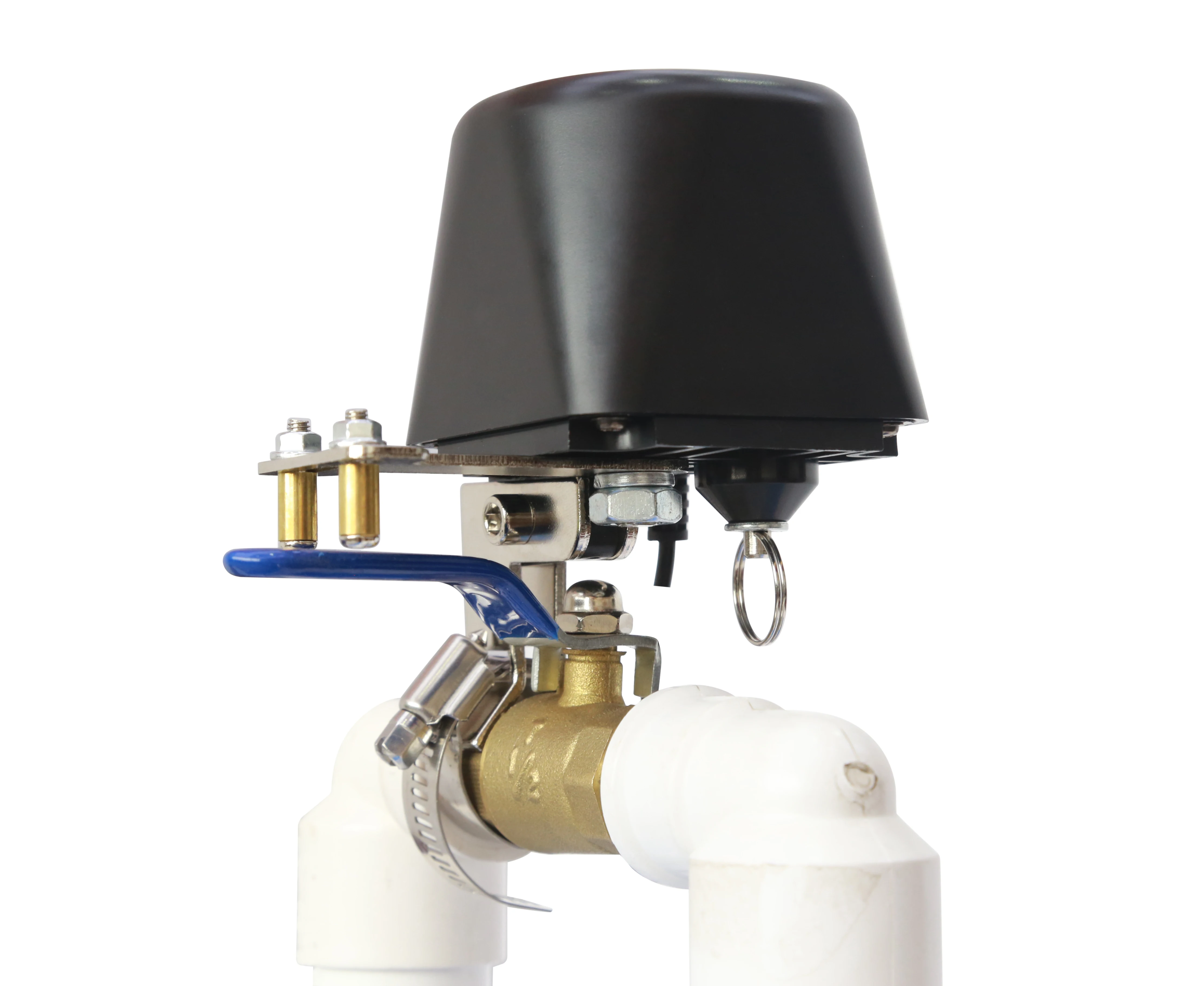 TUYA smart home WIFI smart valve controller Zigbee Manipulator water valve Gas valve APP remote control support Alexa control
TUYA smart home WIFI smart valve controller Zigbee Manipulator water valve Gas valve APP remote control support Alexa control