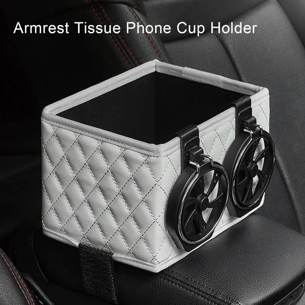 Stylish Armrest Storage Box Large Capacity Strong Load-bearing Car Cup Holder Armrest Tissue Phone Cup Holder
Stylish Armrest Storage Box Large Capacity Strong Load-bearing Car Cup Holder Armrest Tissue Phone Cup Holder