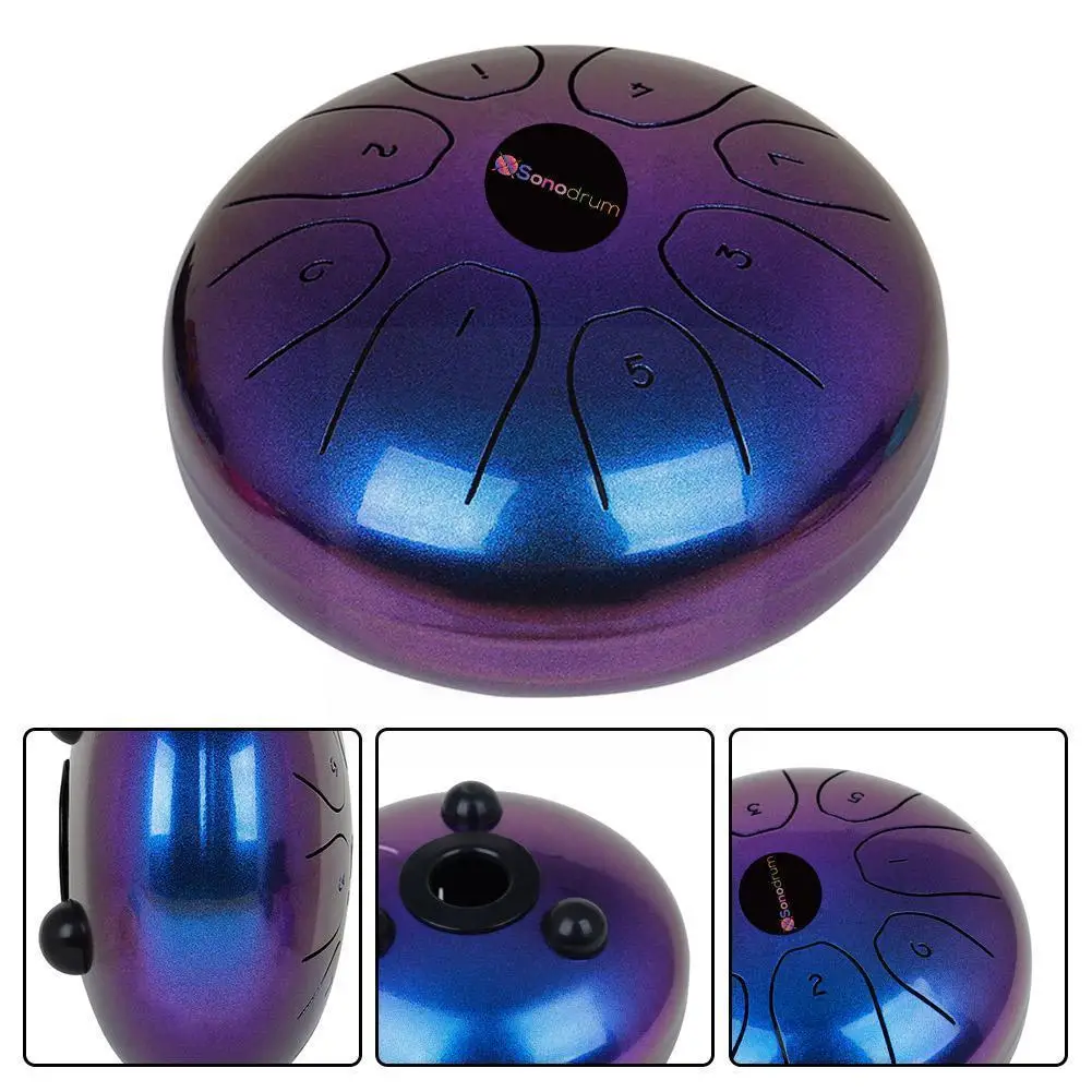 8 Tone Steel Tongue Drum 5.5 Inch Mini Drum Instrument Drum Tambourine Beginners Percussion C-tuned Adult Ethereal Drum I1b3
8 Tone Steel Tongue Drum 5.5 Inch Mini Drum Instrument Drum Tambourine Beginners Percussion C-tuned Adult Ethereal Drum I1b3