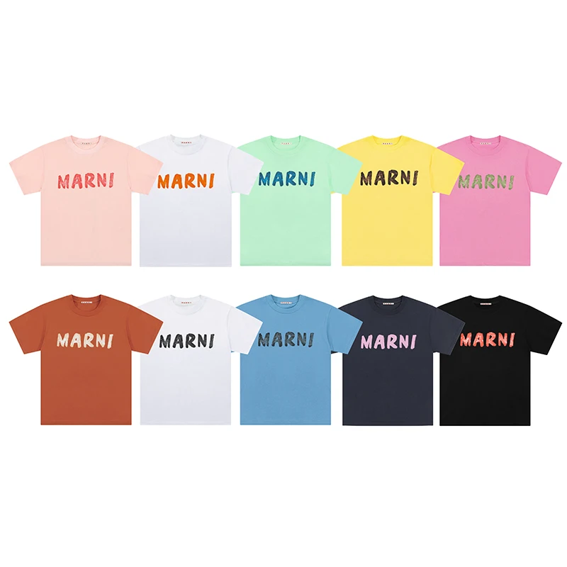 High Quality M Round Neck Print Women T Shirt 23SS Simple Casual New Cotton Short Sleeve T Shirt
High Quality M Round Neck Print Women T Shirt 23SS Simple Casual New Cotton Short Sleeve T Shirt