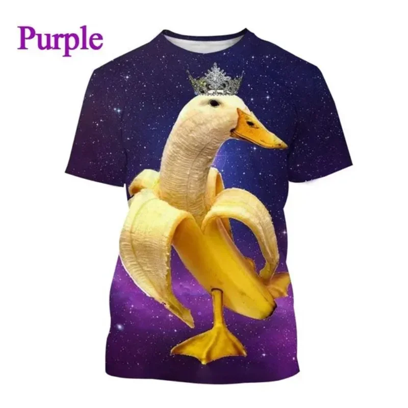 New Fun Design Banana Duck 3D Print T-shirt Fashion Men Clothing Street Unisex Round Neck Oversized T Shirt Harajuku Tops Tees
New Fun Design Banana Duck 3D Print T-shirt Fashion Men Clothing Street Unisex Round Neck Oversized T Shirt Harajuku Tops Tees