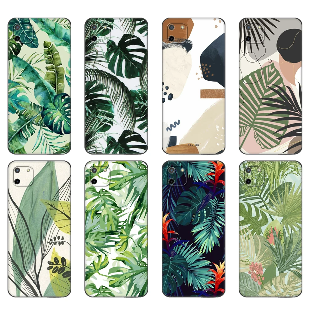 Black tpu Case For OPPO Realme C11 Case For Realme C 11 RealmeC11 Back RMX2185 Case Cover Bumper Palm tree Leaves
Black tpu Case For OPPO Realme C11 Case For Realme C 11 RealmeC11 Back RMX2185 Case Cover Bumper Palm tree Leaves