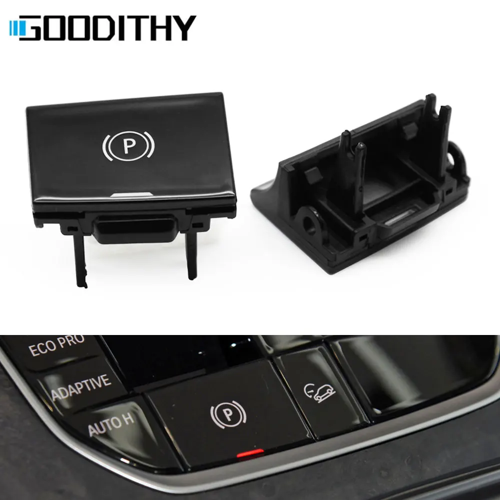 Black Car Handbrake Parking Brake Button Switch Cover Replacement For BMW 3 Z4 X5 X6 G20 G29 F40 F44 G01 G02 G05 G06 G07 G08 F97
Black Car Handbrake Parking Brake Button Switch Cover Replacement For BMW 3 Z4 X5 X6 G20 G29 F40 F44 G01 G02 G05 G06 G07 G08 F97