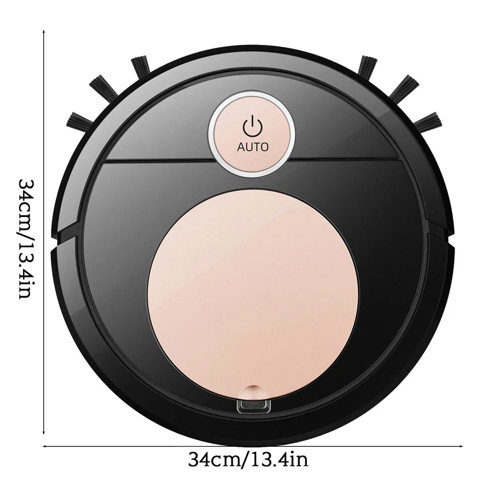 Smart Sweeping Robot Auto Suction Hair Dust Remover Vacuum Sweeper Floor Washing Tool, Black Golden
Smart Sweeping Robot Auto Suction Hair Dust Remover Vacuum Sweeper Floor Washing Tool, Black Golden