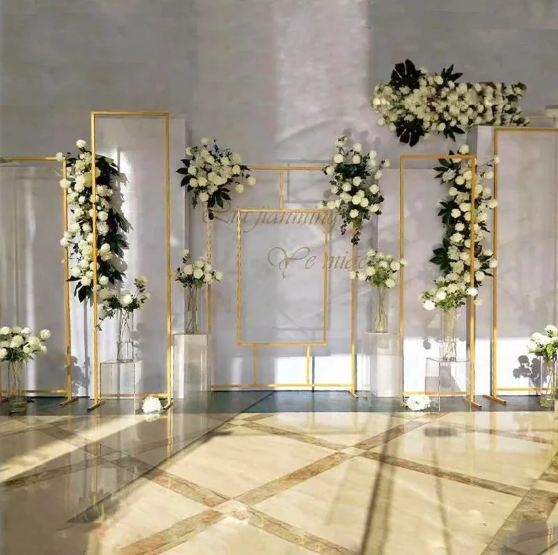 5pcs Wedding Arch Decor Flower Arch Party Ceremony Backdrop Frame Screen Ornaments Geometric Screen Background Decoration
5pcs Wedding Arch Decor Flower Arch Party Ceremony Backdrop Frame Screen Ornaments Geometric Screen Background Decoration
