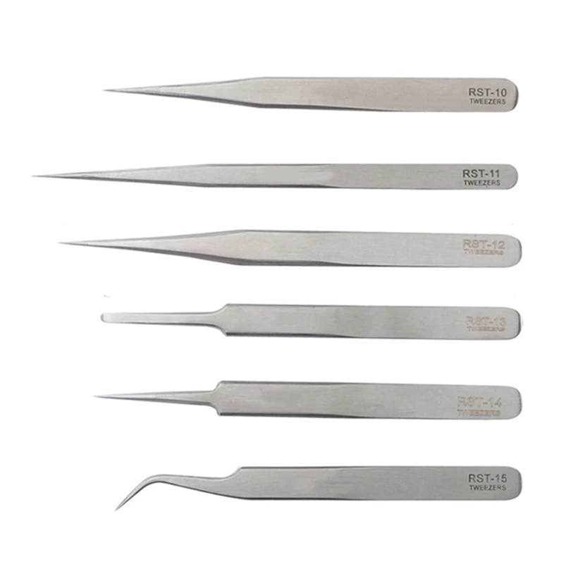 Пинцет из нержавеющей стали, прецизионные заостренные локти, закаленный и утолщенный Антистатический пинцет, полирующие плоскогубцы
Пинцет из нержавеющей стали, прецизионные заостренные локти, закаленный и утолщенный Антистатический пинцет, полирующие плоскогубцы