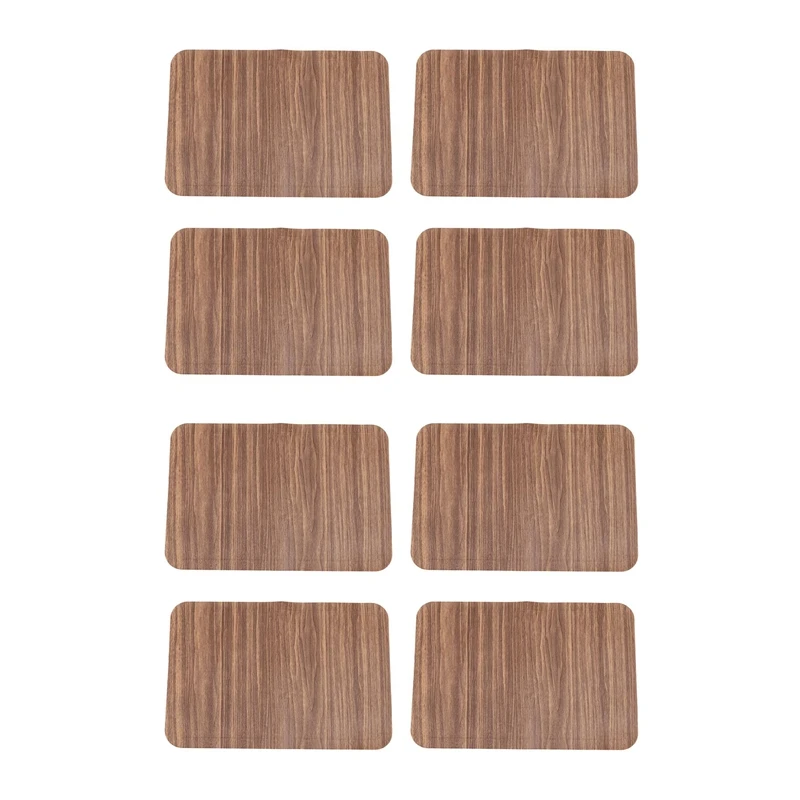 8Pcs Imitation Wood Grain Placemat Pad Table Mats Insulated Coaster Home Wedding Decoration Dinner Placemat Coffee
8Pcs Imitation Wood Grain Placemat Pad Table Mats Insulated Coaster Home Wedding Decoration Dinner Placemat Coffee