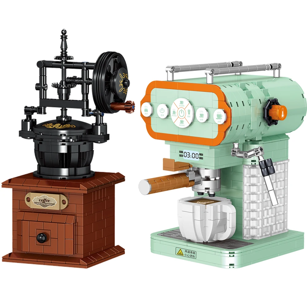 Loz Mini Diamond Building Block Creative Coffee Maker Retro Modern Machine Model Assemble Building Bricks Toys For Kids Gifts
Loz Mini Diamond Building Block Creative Coffee Maker Retro Modern Machine Model Assemble Building Bricks Toys For Kids Gifts