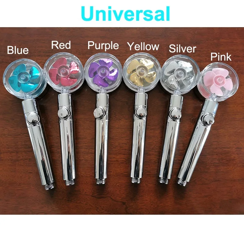 Free Shipping Shower Head Nozzle Bathroom Accessories Replacement Water Saving Flow 360 Degrees Rotating With Small Fan Rain 
Free Shipping Shower Head Nozzle Bathroom Accessories Replacement Water Saving Flow 360 Degrees Rotating With Small Fan Rain