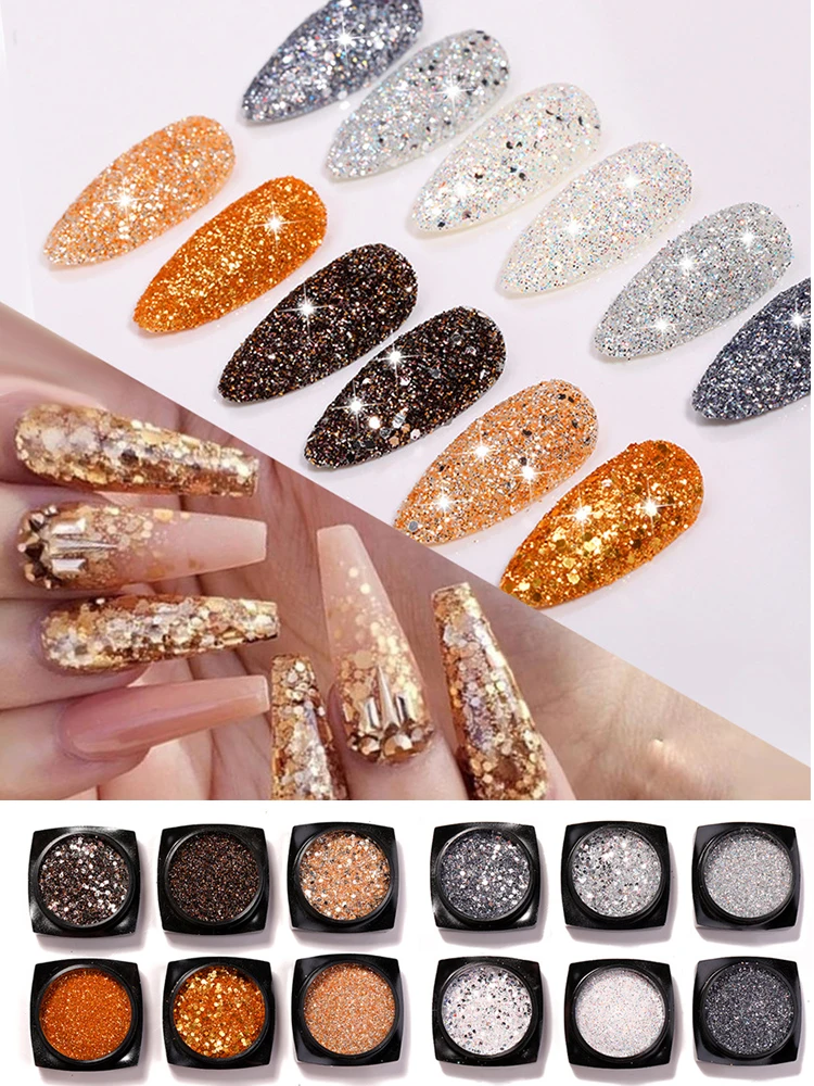 6 шт./набор, порошок для ногтей 
6 шт./набор, порошок для ногтей