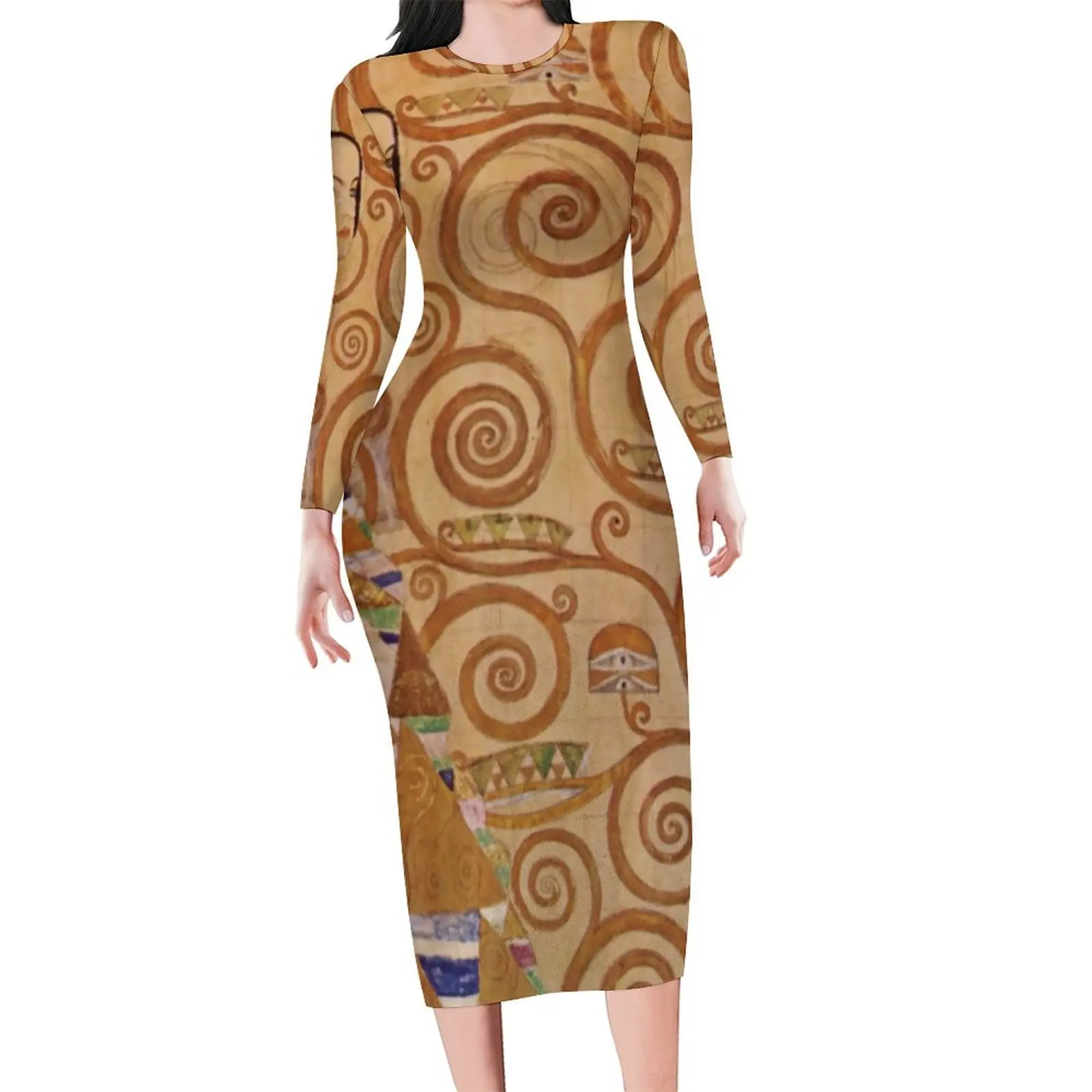 Платье Gustav Klimt с длинным рукавом в викторианском стиле, модные платья, летнее женское уличное модное облегающее платье большого размера на з...
Платье Gustav Klimt с длинным рукавом в викторианском стиле, модные платья, летнее женское уличное модное облегающее платье большого размера на з...