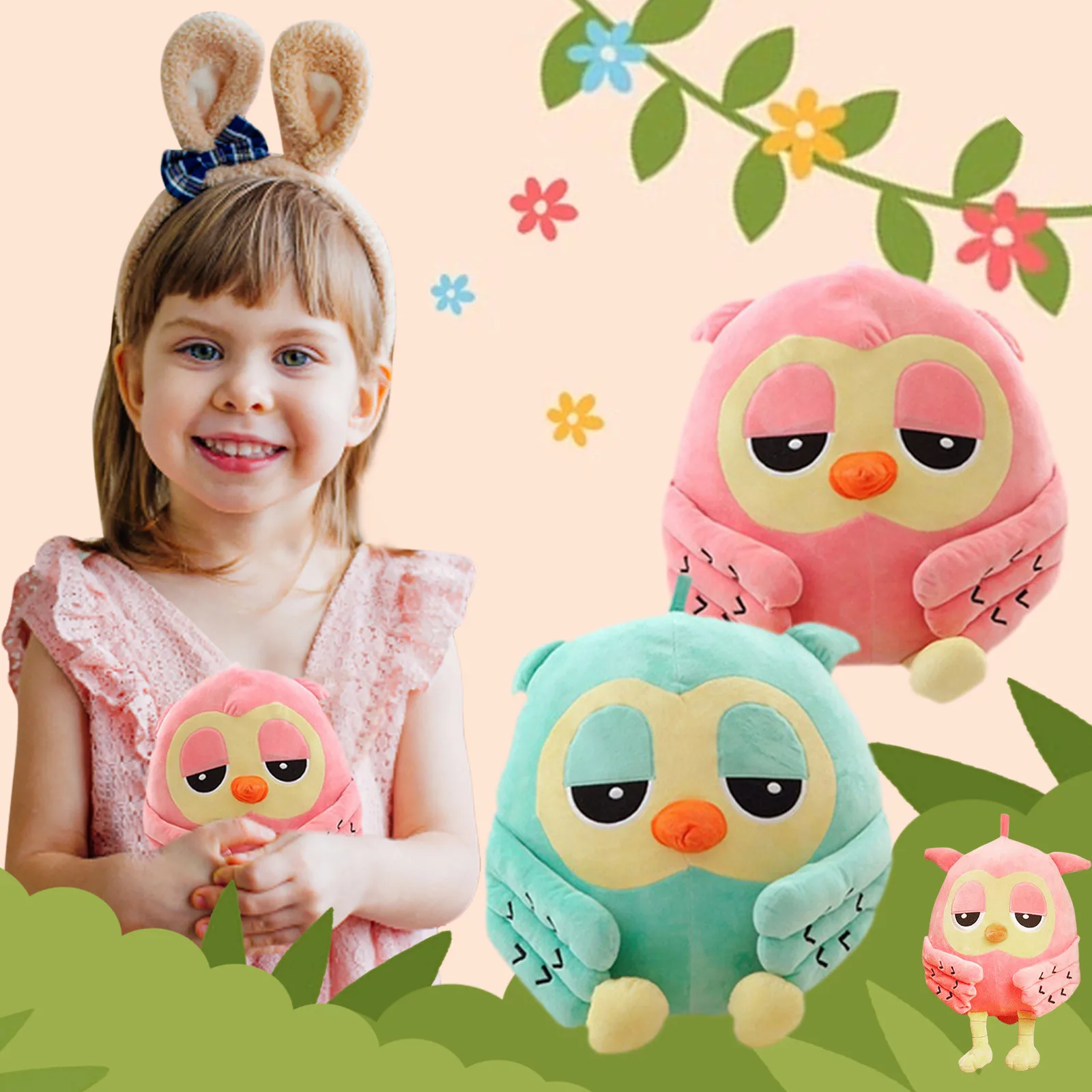 Baby Plush Cute Soft Dolls 2PC Night Colors Gift For Kids Owl 2 Toys Stuffed Lovely Animal Plush toy Snafu Toy Trooper Toy
Baby Plush Cute Soft Dolls 2PC Night Colors Gift For Kids Owl 2 Toys Stuffed Lovely Animal Plush toy Snafu Toy Trooper Toy