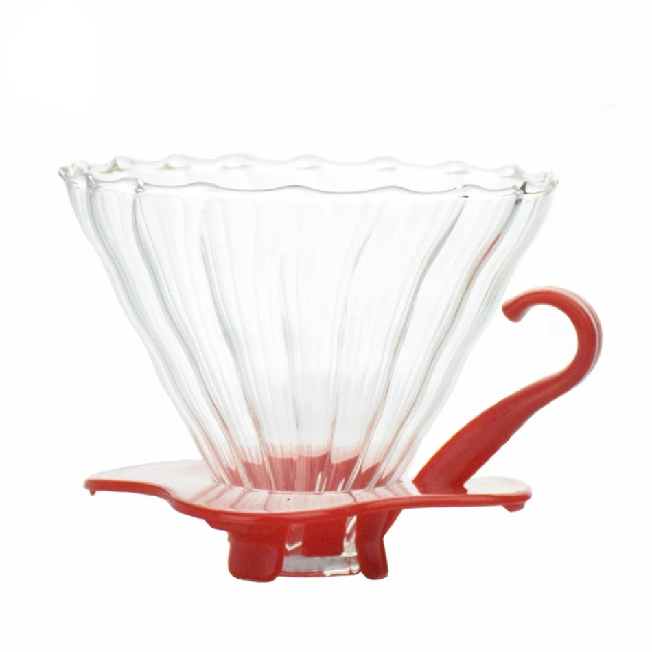 Glass Coffee Filter Cup Heat Resistant Glass Filter Cup V-type V60 Coffee Filter Cup 2-4 Persons Cute and Quality
Glass Coffee Filter Cup Heat Resistant Glass Filter Cup V-type V60 Coffee Filter Cup 2-4 Persons Cute and Quality