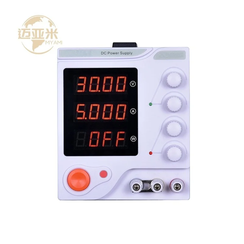 30V 10A Variable DC Power Supply Voltage Regulator Laptop Repair Rework MY-K3010F
30V 10A Variable DC Power Supply Voltage Regulator Laptop Repair Rework MY-K3010F