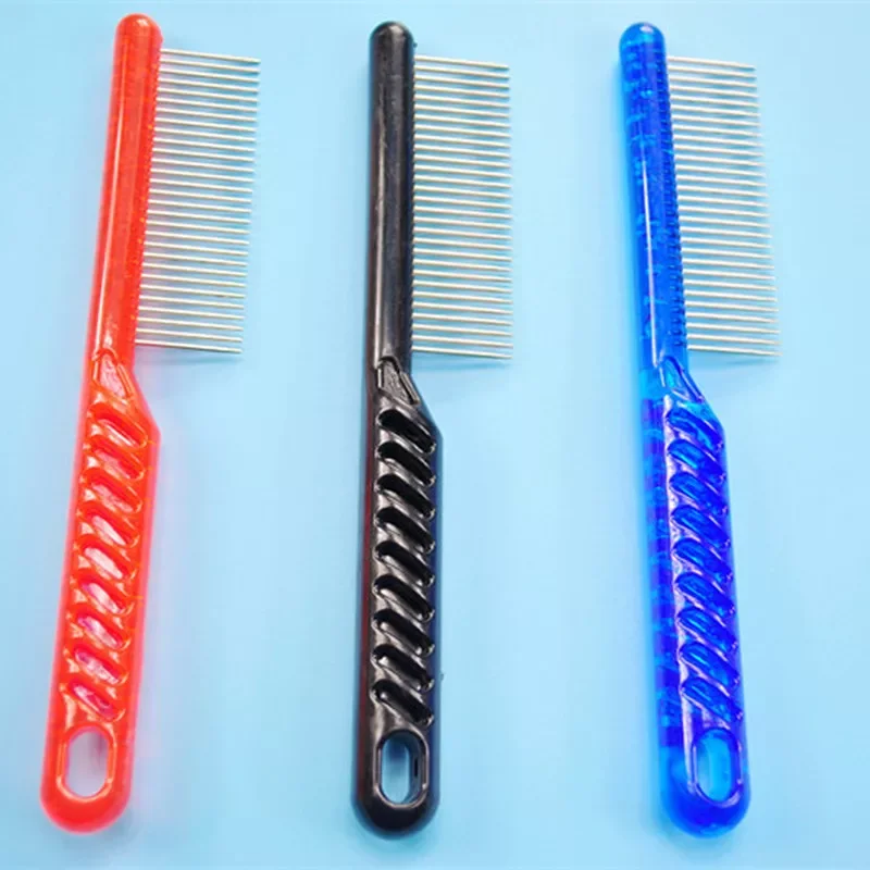 Stainless Steel Dog Comb Pet Hair Removal Shedding Pin Combs Flea Comb for Cat Dog Cleaning Grooming Tool
Stainless Steel Dog Comb Pet Hair Removal Shedding Pin Combs Flea Comb for Cat Dog Cleaning Grooming Tool