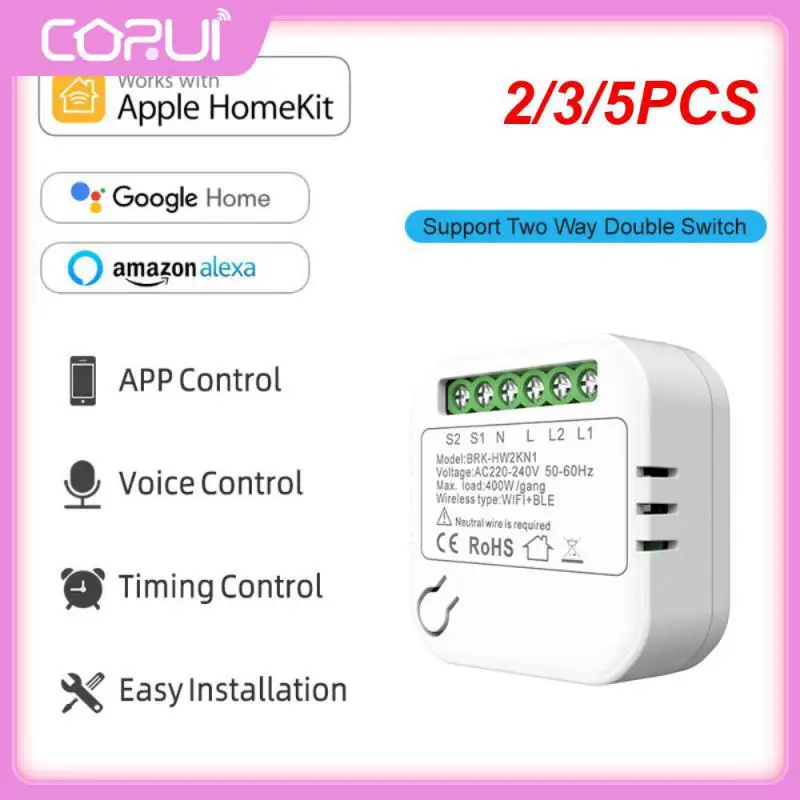 2/3/5PCS For Homekit Mini Smart Breaker Voice Control Smart Wifi Switch Convenience Dual Platform Control Smart Switch Modul
2/3/5PCS For Homekit Mini Smart Breaker Voice Control Smart Wifi Switch Convenience Dual Platform Control Smart Switch Modul