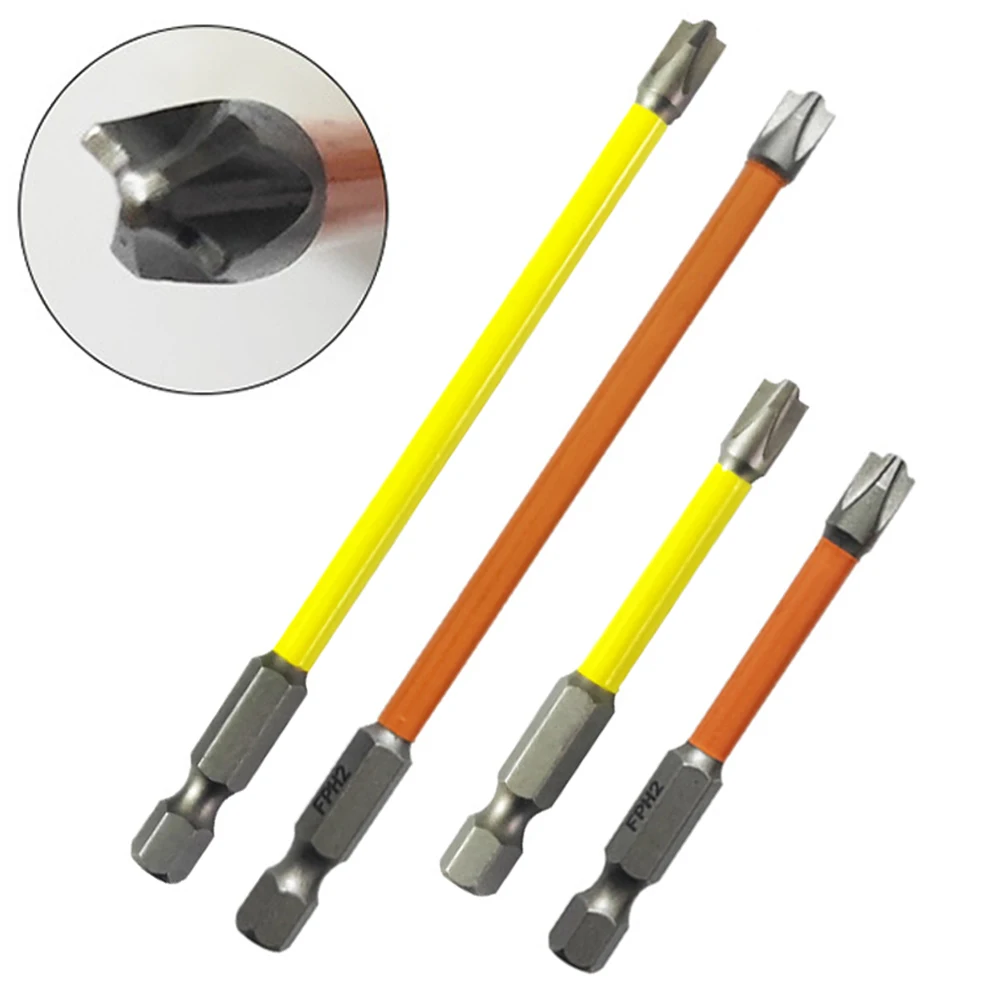 Magnetic Cross Bit Set Special Slotted Screwdriver FPH2 Hand Drill Bit Screw For Electrician 65mm+110mm Alloy Steel Screwdriver
Magnetic Cross Bit Set Special Slotted Screwdriver FPH2 Hand Drill Bit Screw For Electrician 65mm+110mm Alloy Steel Screwdriver