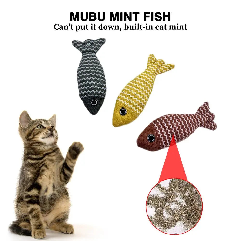 Pet Soft Plush 3D Fish Shape Cat Toy Interactive Gifts Fish Catnip Toys Stuffed Pillow Doll Simulation Fish Playing Toy For W0F4
Pet Soft Plush 3D Fish Shape Cat Toy Interactive Gifts Fish Catnip Toys Stuffed Pillow Doll Simulation Fish Playing Toy For W0F4