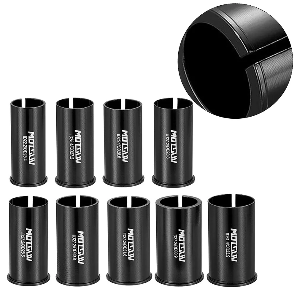 Mountain Road Bicycle Reducer Bushing Conversion Adapter For 22.2/25.4/27.2/31.6/33.9mm MTB Cycling Bike Accesoories
Mountain Road Bicycle Reducer Bushing Conversion Adapter For 22.2/25.4/27.2/31.6/33.9mm MTB Cycling Bike Accesoories