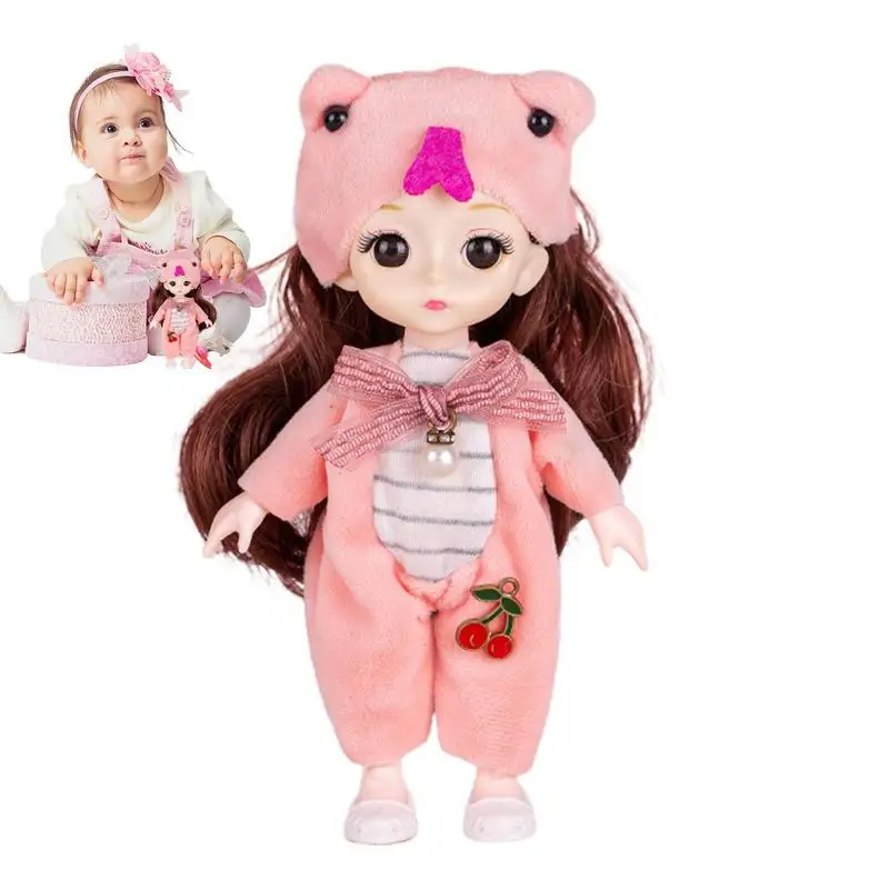 Toy Doll Costume For Girls Posable Mini Doll With Fashion Outfits Stylish Collectible Dolls Clothes Changeable For Girls Ages 3
Toy Doll Costume For Girls Posable Mini Doll With Fashion Outfits Stylish Collectible Dolls Clothes Changeable For Girls Ages 3