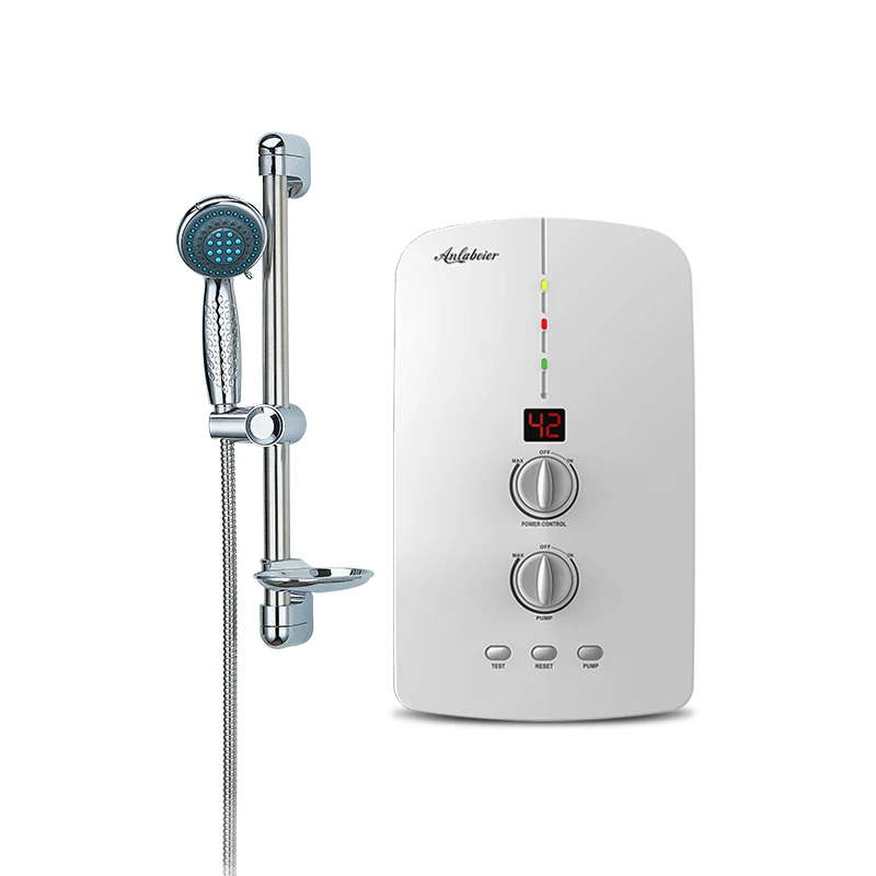 

Cheap 3-5.5kw instant geyser tankless electric water heater frequency conversion constant temperature hot water heater