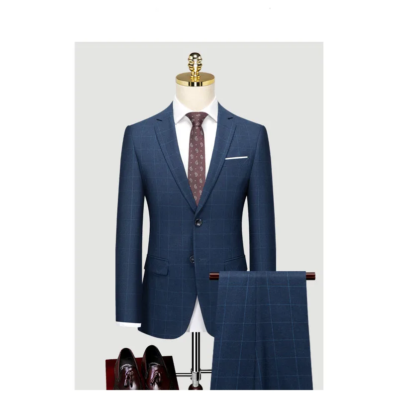 Custom Made Groom Wedding Dress Blazer Pants Business High-end Classic Dress Trousers ZHA07-73599
Custom Made Groom Wedding Dress Blazer Pants Business High-end Classic Dress Trousers ZHA07-73599