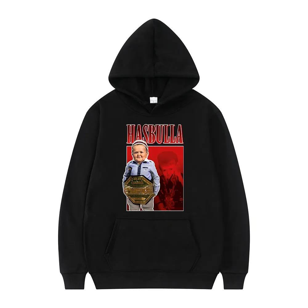 Hasbulla Fighting Meme Mini Khabib Blogger New Popular Design Niche Print Winter Long Sleeve Loose Casual Man Hoodie Sport Style
Hasbulla Fighting Meme Mini Khabib Blogger New Popular Design Niche Print Winter Long Sleeve Loose Casual Man Hoodie Sport Style