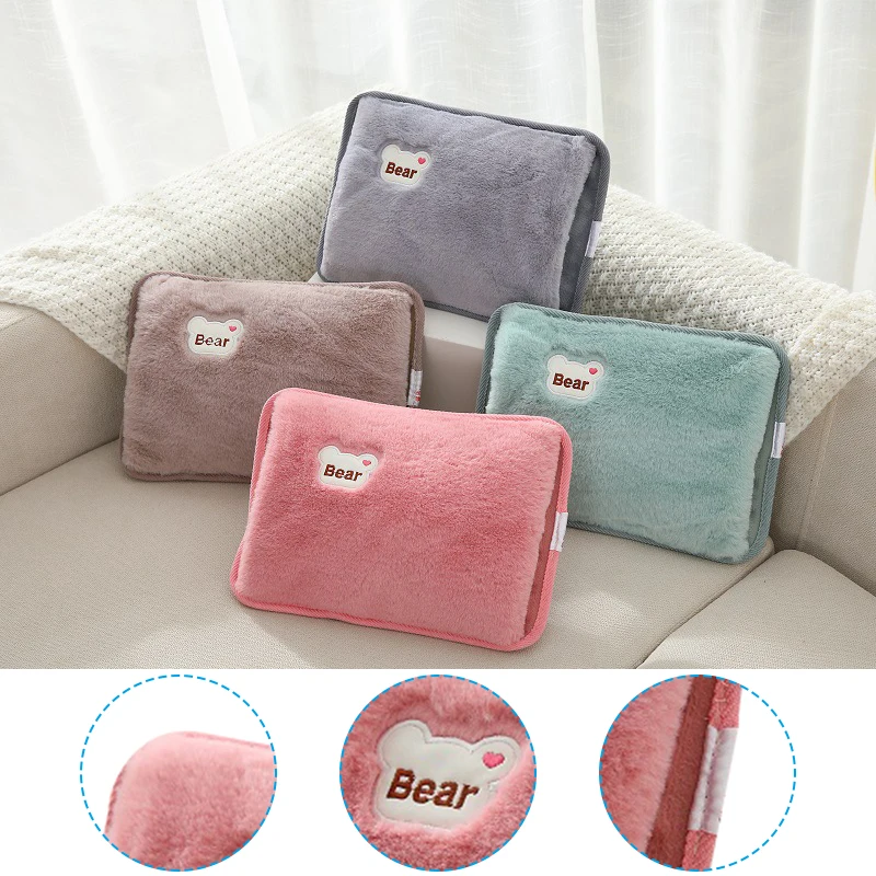 EU Plug Hand Warmer Heat Pack Cute Rechargeable Electric Hot Water Bag Safety Rabbit Fur Reusable Hot Water Bottle Handwarmer
EU Plug Hand Warmer Heat Pack Cute Rechargeable Electric Hot Water Bag Safety Rabbit Fur Reusable Hot Water Bottle Handwarmer