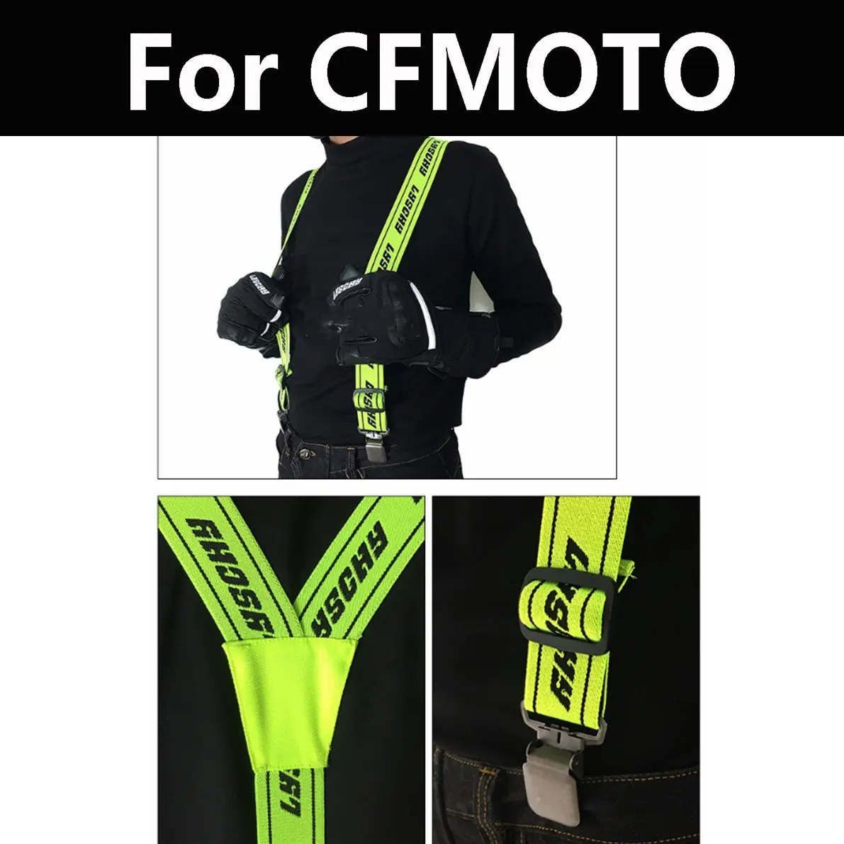 Elastic clip type suspender safety rope belt trousers lace up For CFMOTO CF650NK CF1250 CF1250J CF650J 650nk CF650
Elastic clip type suspender safety rope belt trousers lace up For CFMOTO CF650NK CF1250 CF1250J CF650J 650nk CF650