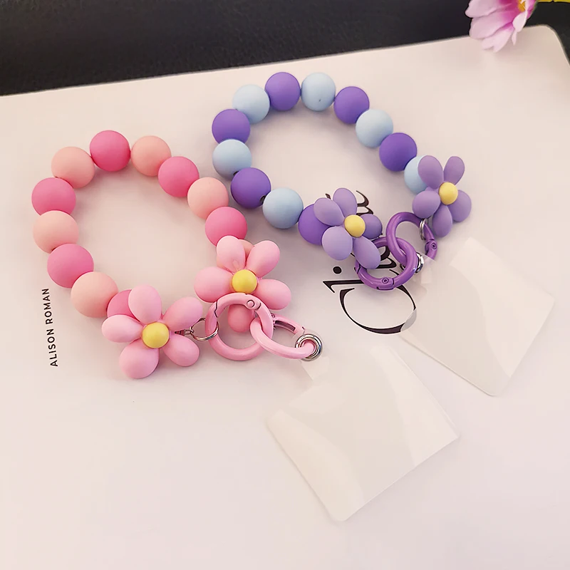 Color Beaded Strap Universal Lanyard with Phone Clip Strap Short Wrist Strap Frosted Flower Beads Phone Lanyard Antilost Lanyard
Color Beaded Strap Universal Lanyard with Phone Clip Strap Short Wrist Strap Frosted Flower Beads Phone Lanyard Antilost Lanyard