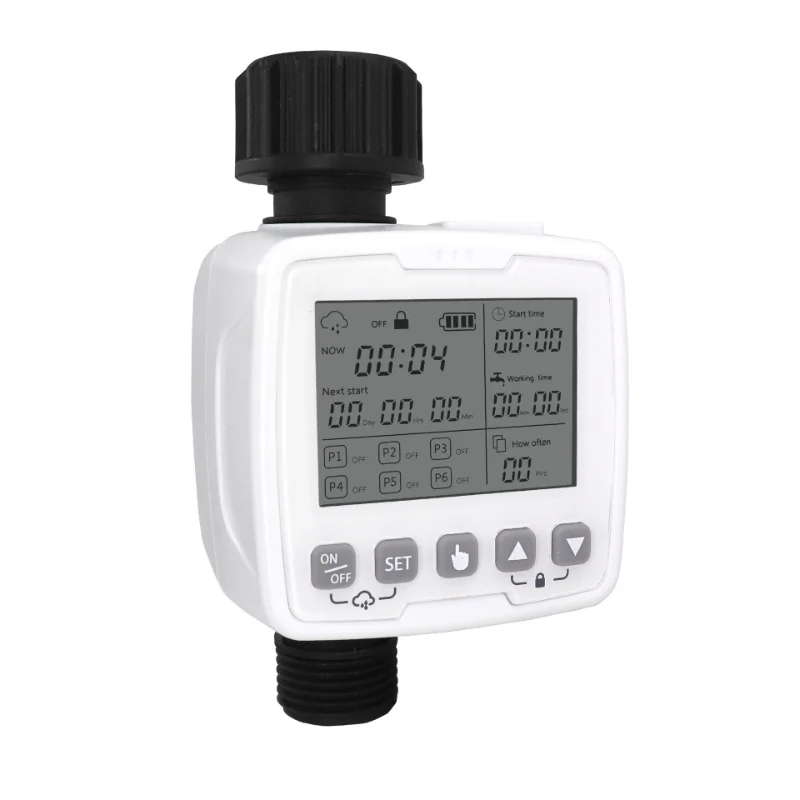 European and American Outdoor Garden Automatic Watering Timer Intelligent Irrigation Controller with Rain Sensing
European and American Outdoor Garden Automatic Watering Timer Intelligent Irrigation Controller with Rain Sensing