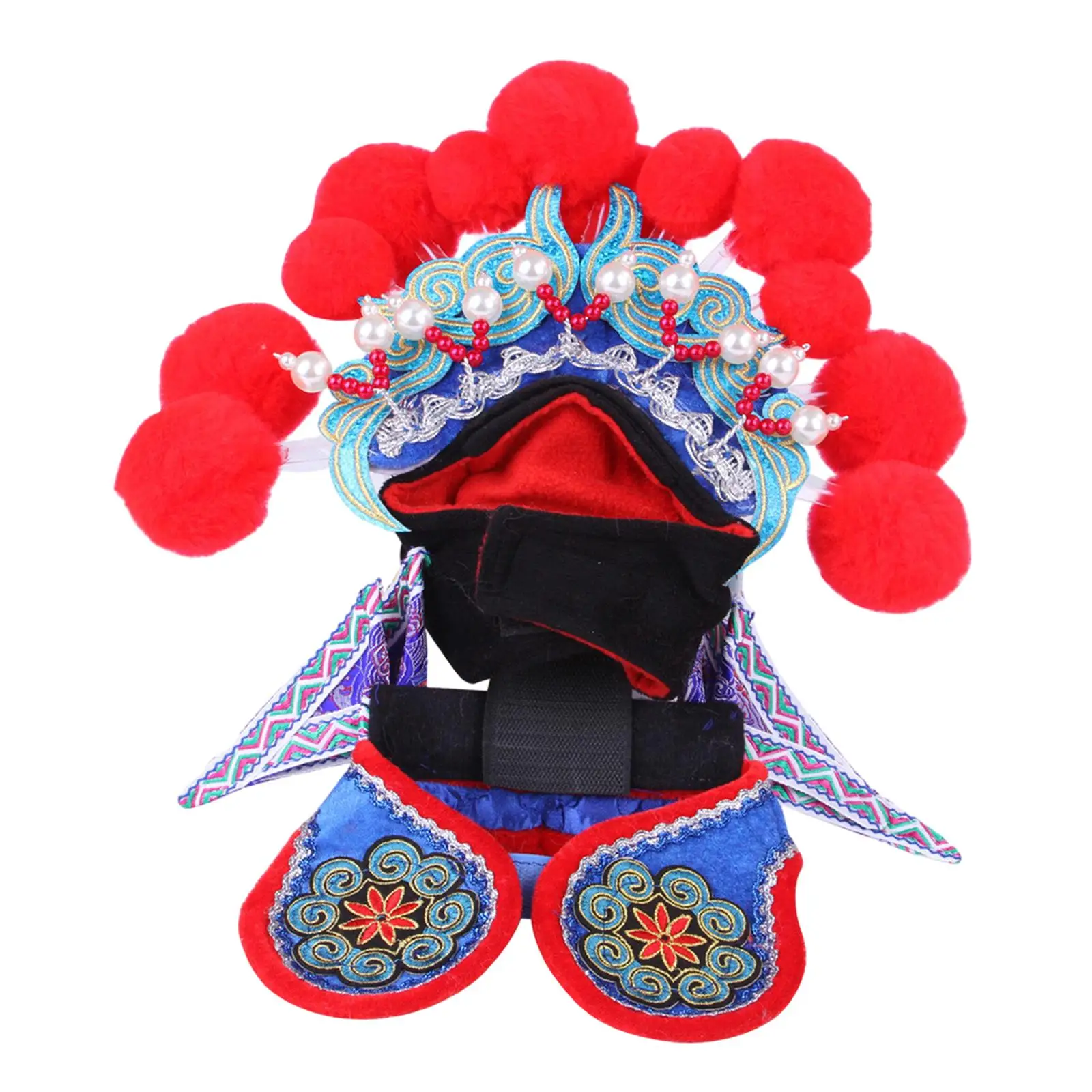 Dog Costume Clothes Chinese Traditional Opera Role Hat for Puppy Party
Dog Costume Clothes Chinese Traditional Opera Role Hat for Puppy Party