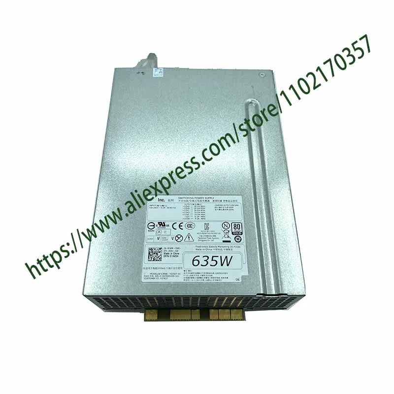 Оригинальный серверный блок питания T5600 T3600 635 Вт NVC7F 01K45H F635EF-00D 635EF {склад}
Оригинальный серверный блок питания T5600 T3600 635 Вт NVC7F 01K45H F635EF-00D 635EF {склад}