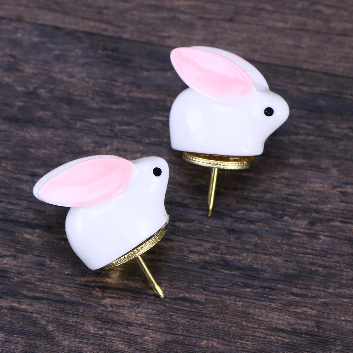 24 Pcs Thumbtacks Adorable Bunny Cartoon Plastic Drawing Pin for Maps Display Board Calendar
24 Pcs Thumbtacks Adorable Bunny Cartoon Plastic Drawing Pin for Maps Display Board Calendar