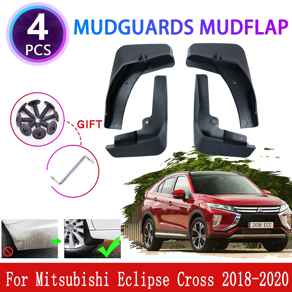 

4x для Mitsubishi Eclipse Cross 2018 2019 2020 Брызговики защита от песка автомобильные аксессуары