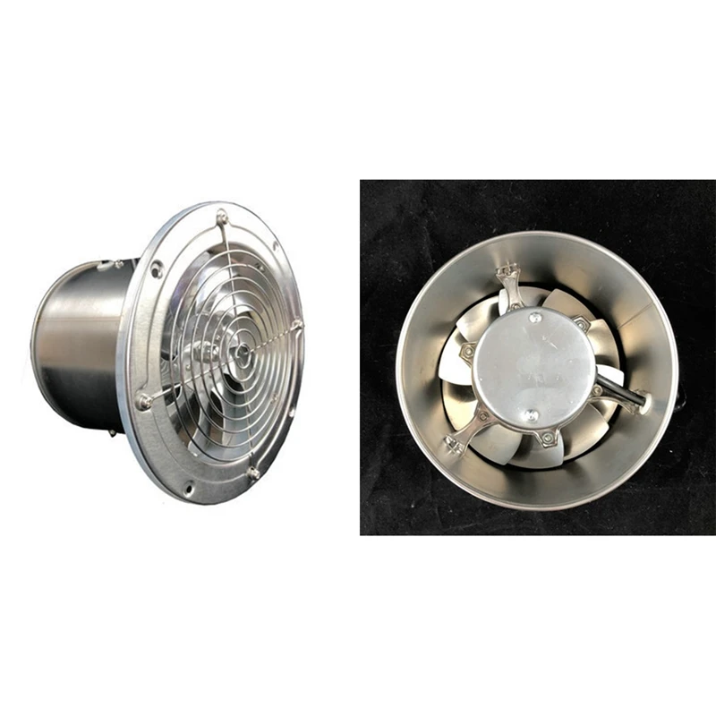 Pipe Stainless Steel Exhaust Fan Window Duct Air Ventilation Blower Toilet Kitchen Ventilator Booster Extractor
Pipe Stainless Steel Exhaust Fan Window Duct Air Ventilation Blower Toilet Kitchen Ventilator Booster Extractor