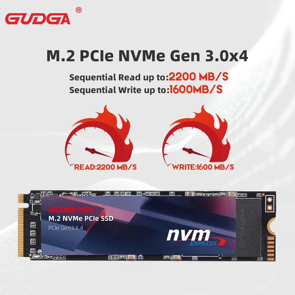 GUDGA M.2 SSD 120 ГБ 256 512 ТБ 2 жесткий диск M2 ssd m.2 NVMe pcie 3.0X4 внутренний для ноутбука и