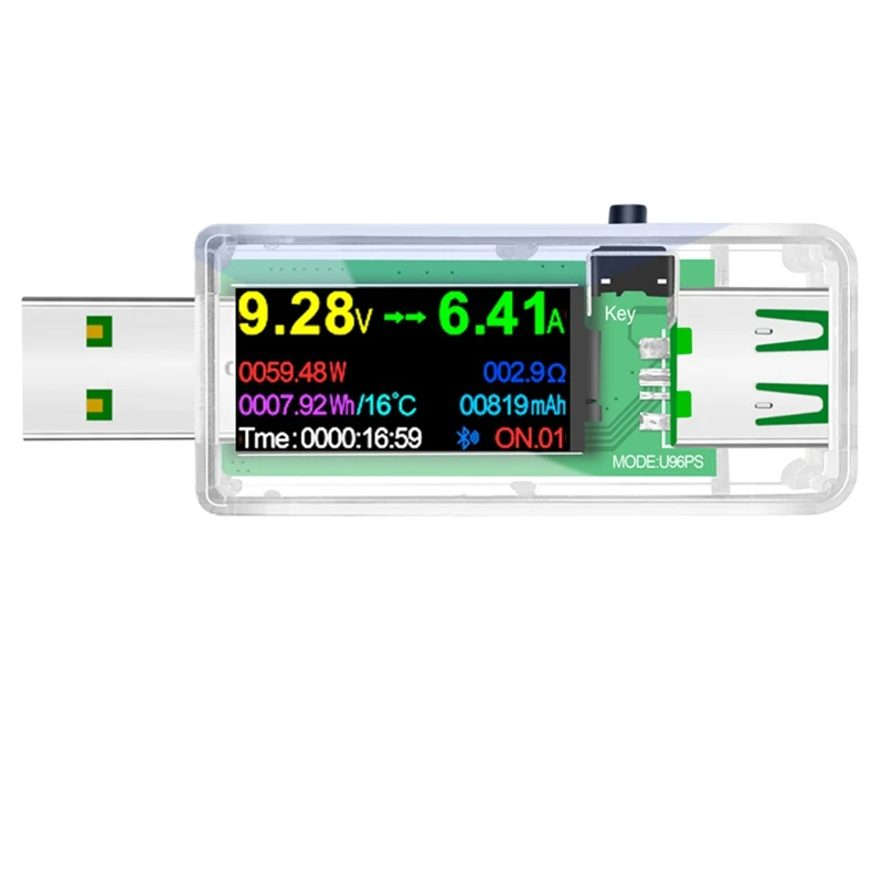 15 In 1 USB3.1 Tester DC Power Meter Digital Voltmeter Voltimetro Volt Meter Power Bank Wattmeter Voltage
15 In 1 USB3.1 Tester DC Power Meter Digital Voltmeter Voltimetro Volt Meter Power Bank Wattmeter Voltage